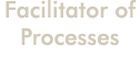 Facilitator of Processes 