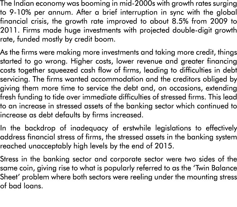 The Indian economy was booming in mid-2000s with growth rates surging to 9-10% per annum  After a brief interruption    
