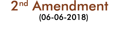 2nd Amendment (06-06-2018)