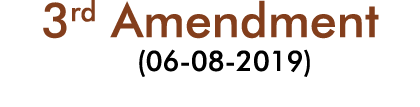 3rd Amendment (06-08-2019)