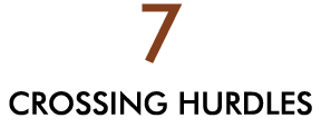 7 CROSSING HURDLES