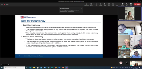 The Insolvency and Bankruptcy Board of India (IBBI) in association with FCDO UK organises a virtual session on “UK out of court administration process”